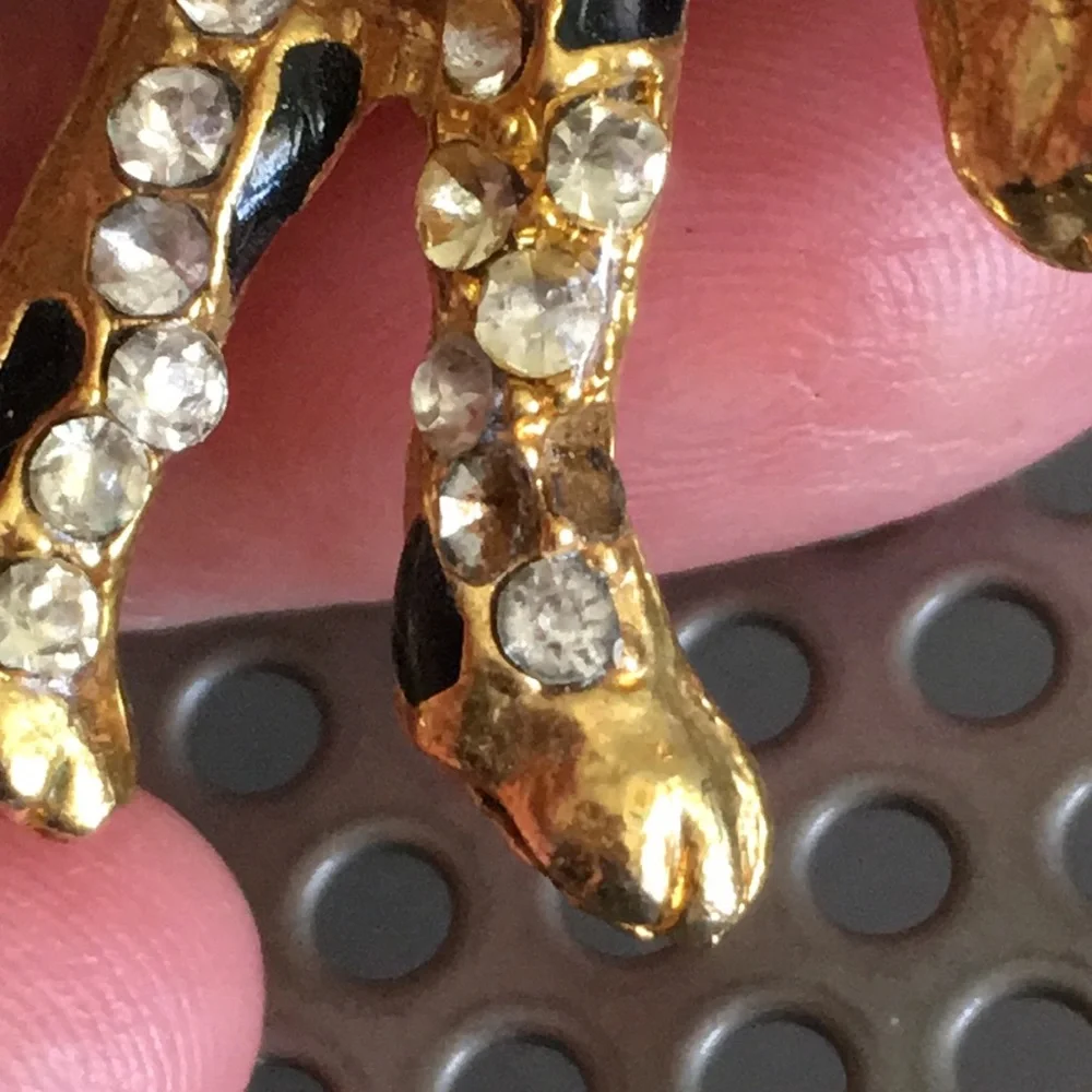 🖤Vtg Leopard brooch - Picture 7 of 13